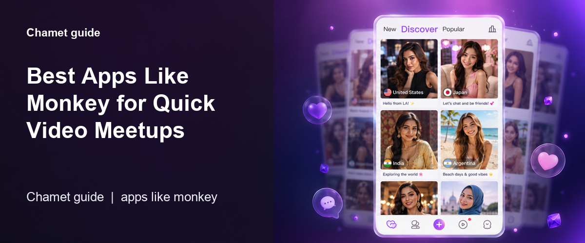Apps Like Monkey: Best Quick Video Chat Alternatives cover image